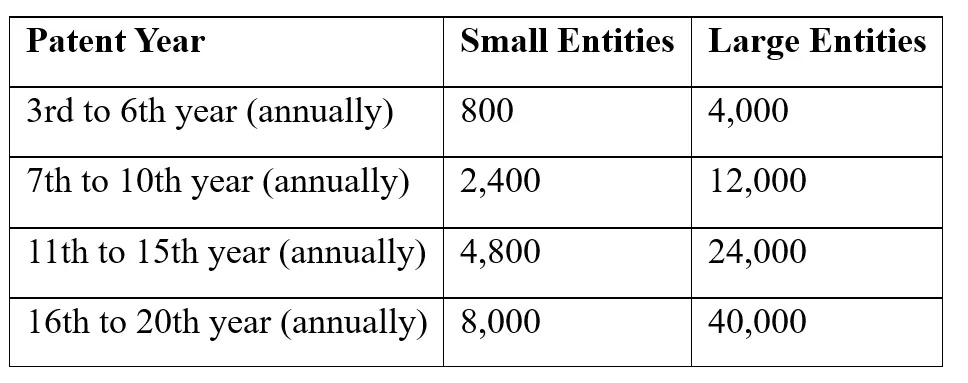 National phase patent filing India