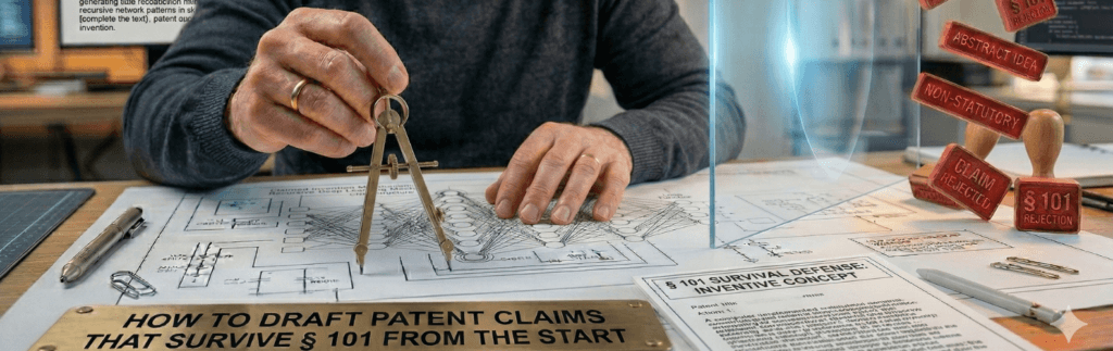 How to Draft Patent Claims That Survive § 101 from the Start