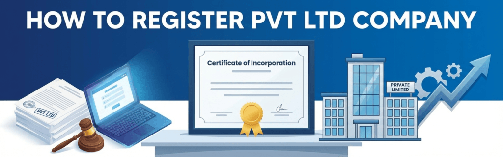 How to register pvt ltd company