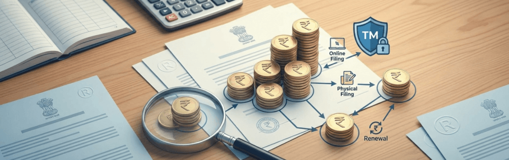 Trademark registration india fees